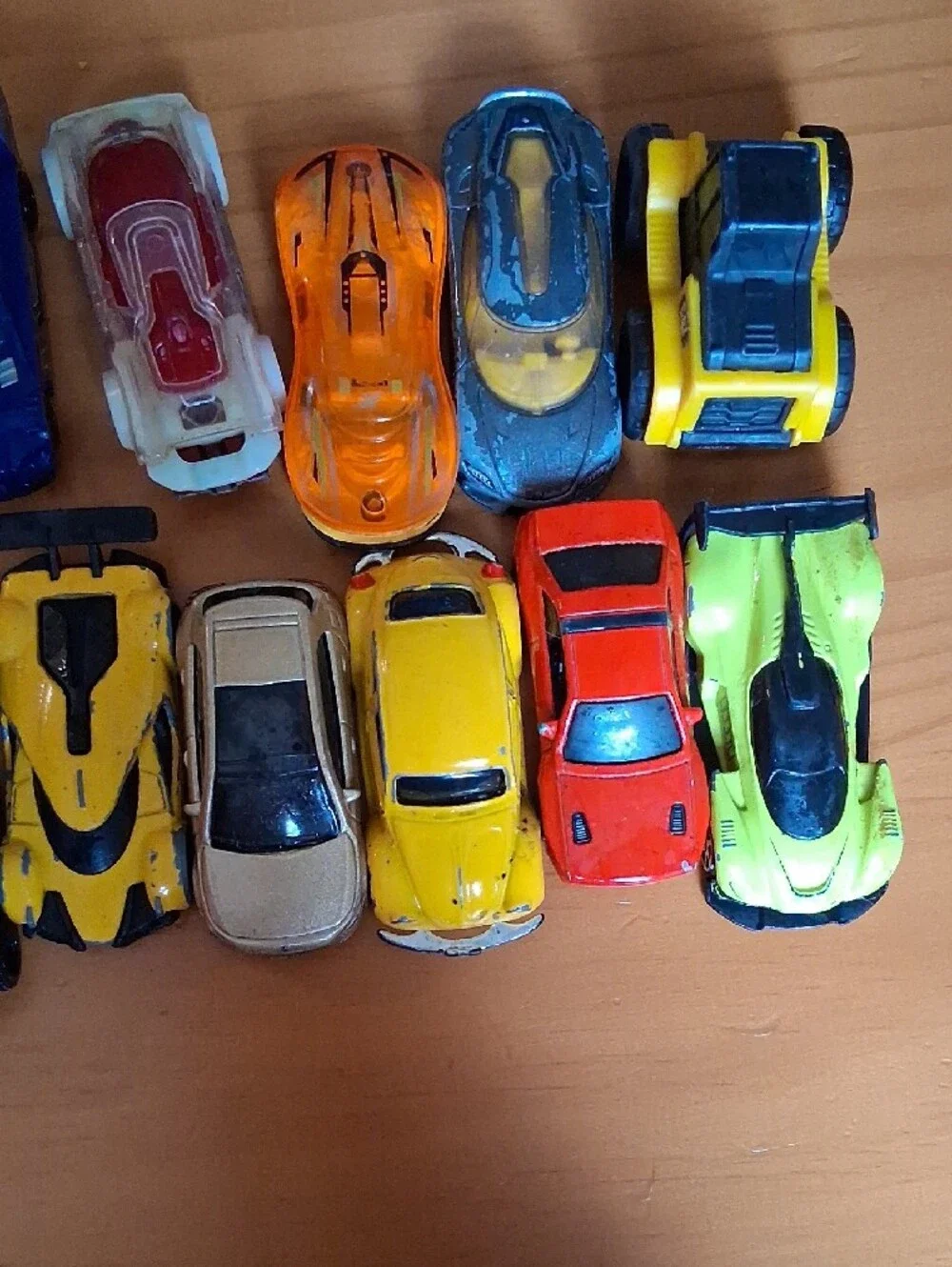 Assorted Kids Toy Car - Blue and Yellow